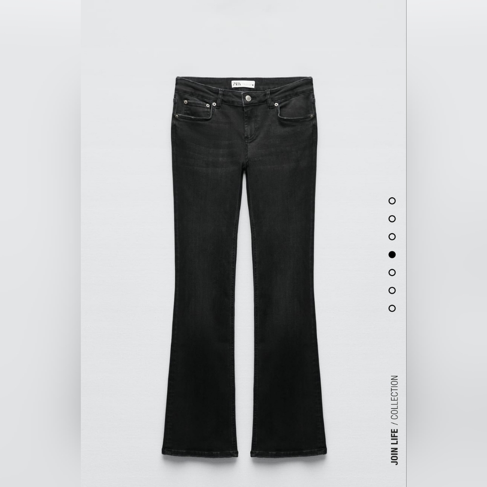 Zara Low Rise Slim Bootcut Jeans